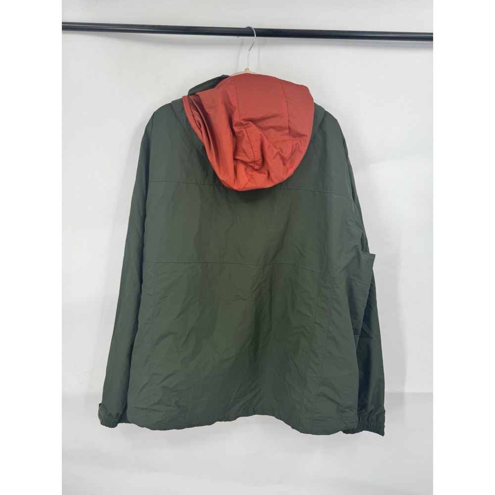 L.L Bean VTG The Weather Channel 3 In 1 Jacket Men XL Green Nylon Outdoor Hiking - Picture 2 of 10